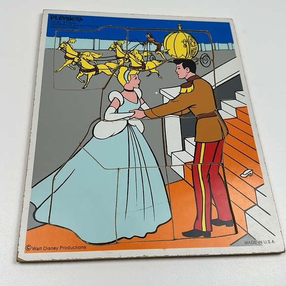 Playskool Disney Cinderella and the Prince puzzle - Picture 2 of 8